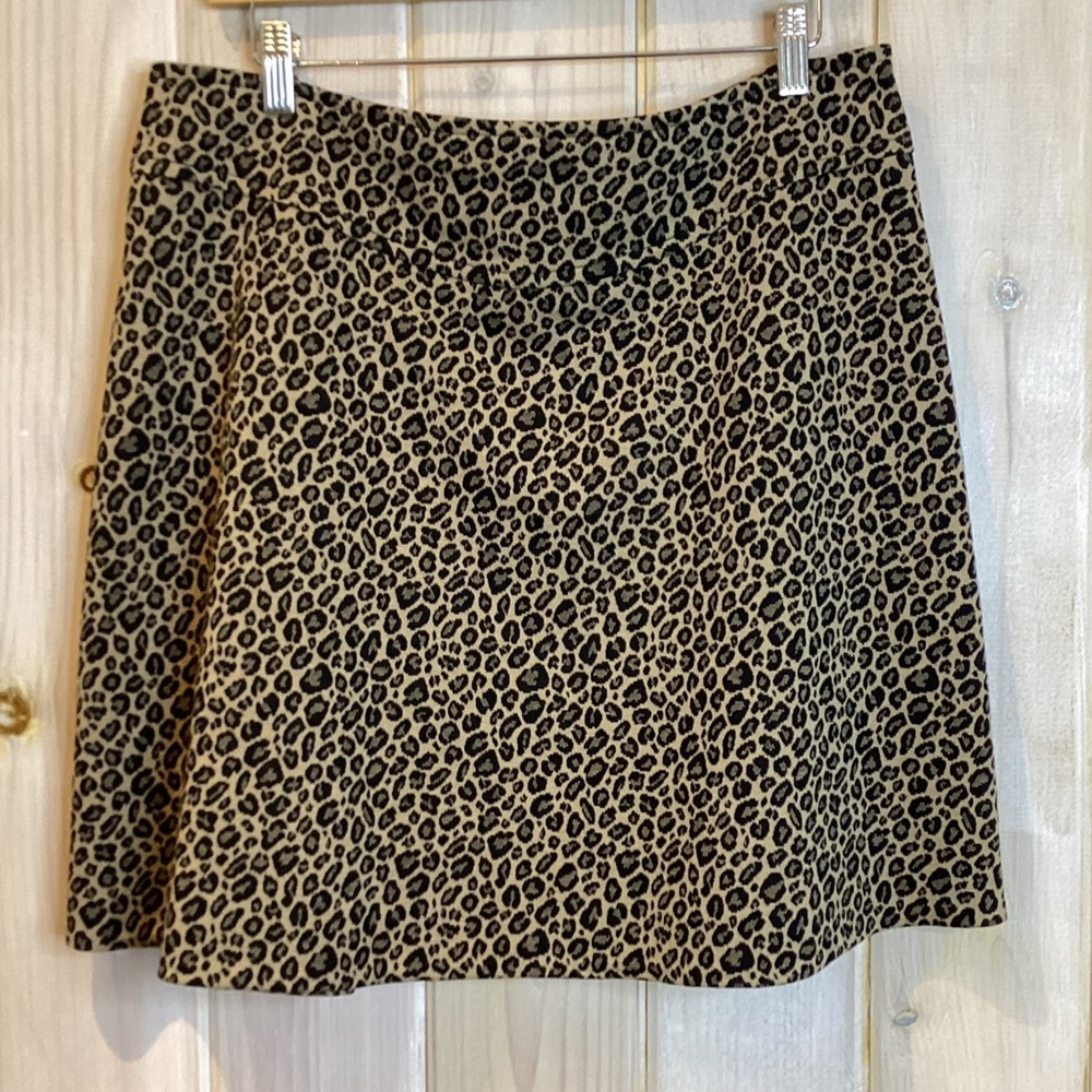 Tuckernuck Murphy Skirt Leopard Print - Picture 2 of 6